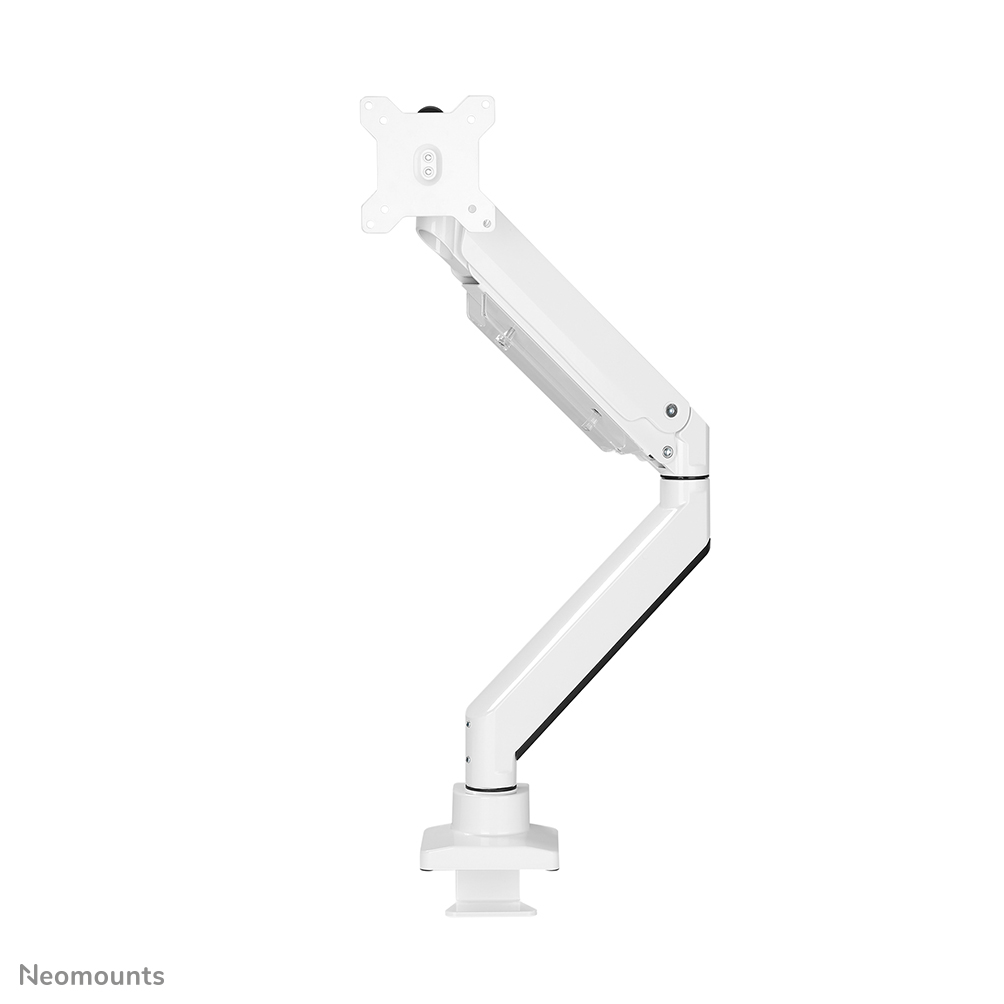 Neomounts NM-D775WHITEPLUS Monitorarm 10-49" - gasveer - Topfix - 180°-stop